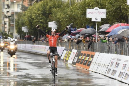 Brandon McNulty solos to first European pro victory