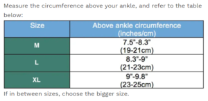 Ankle Brace Compression Strap