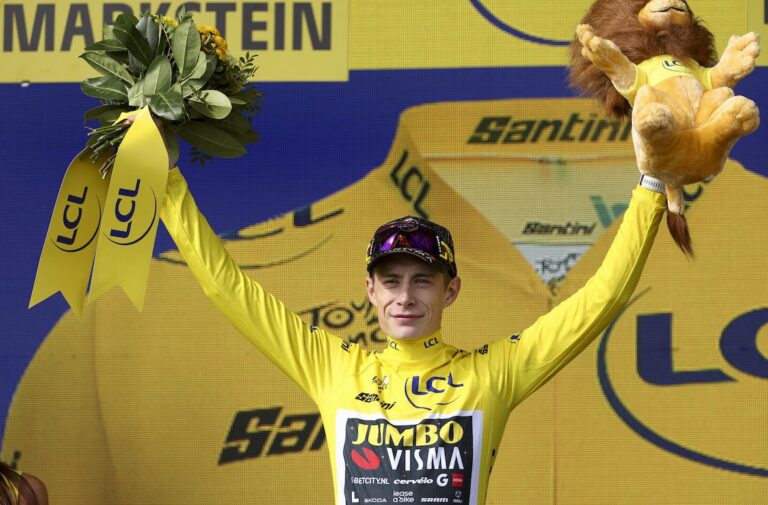 Tour de France winner Jonas Vingegaard