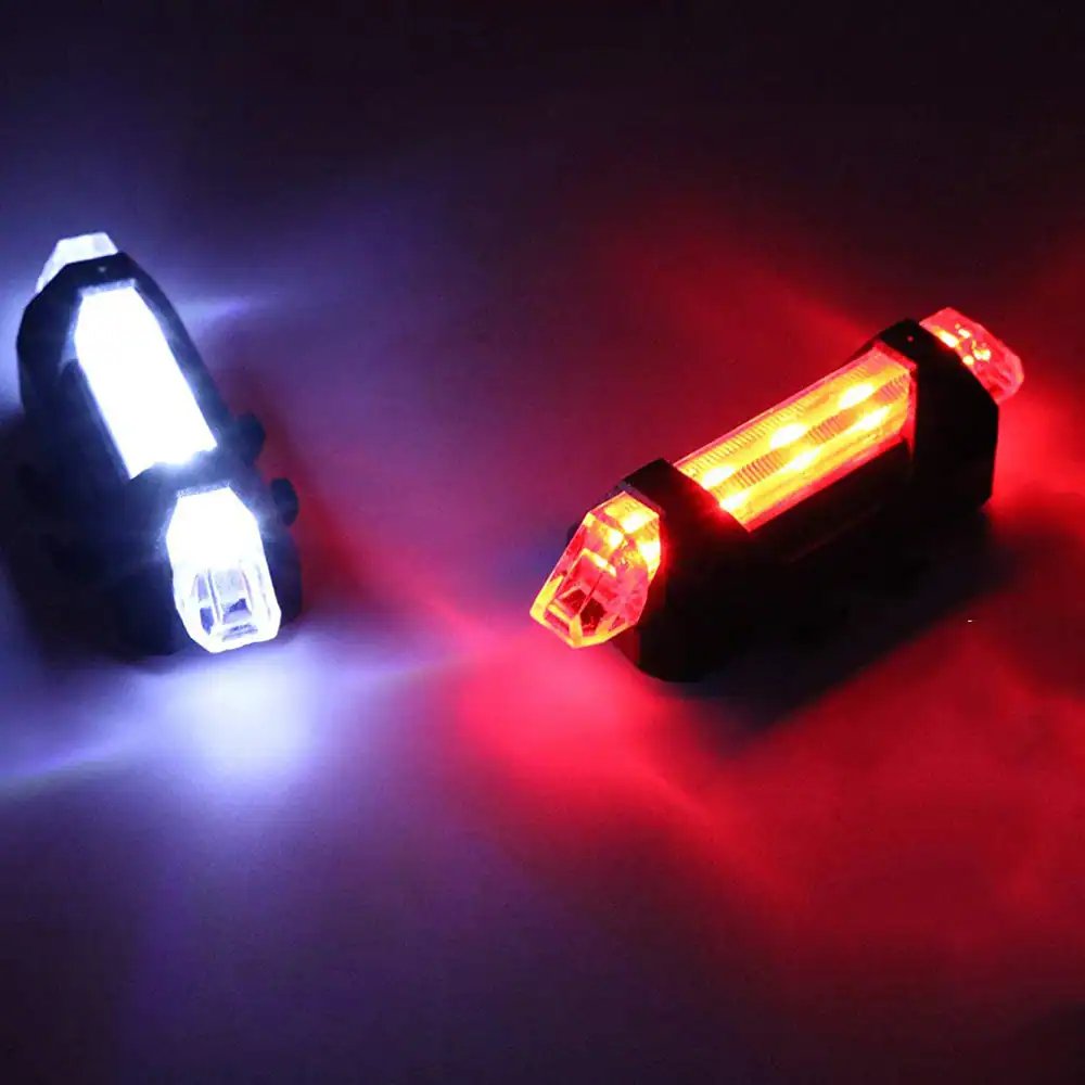 USB Rechargeable Bike Rear LED Tail Light
